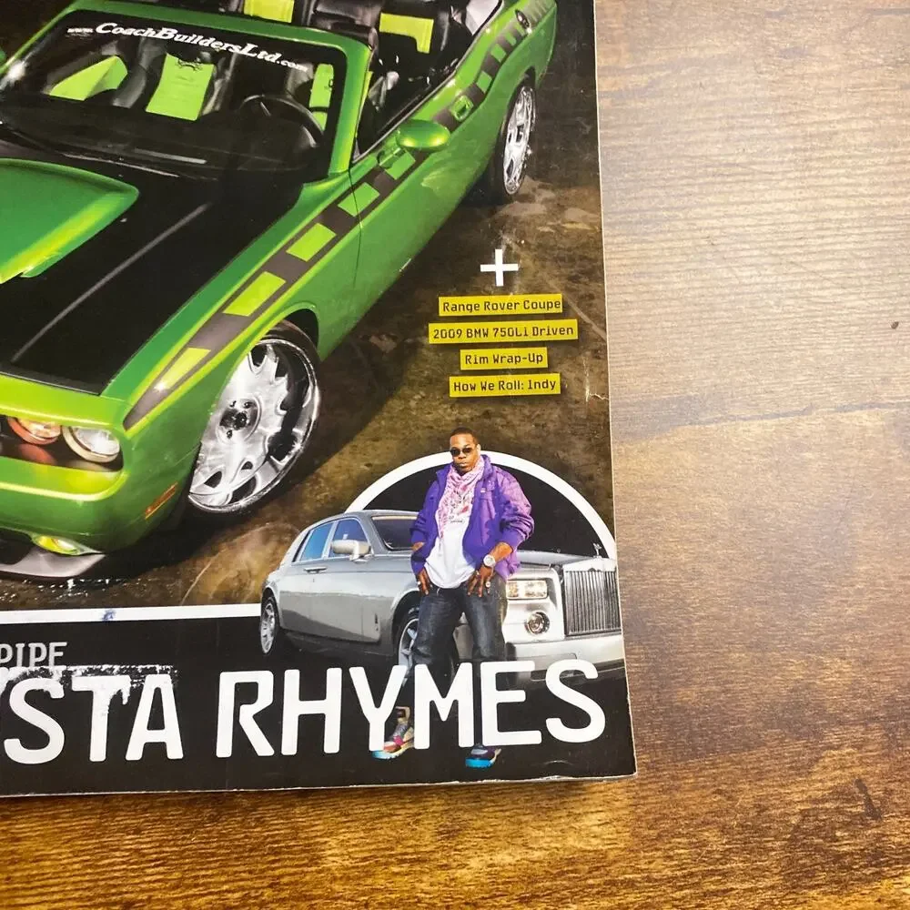 Rides Magazine Dec/Jan 2009_Topless!, Busta Rhymes